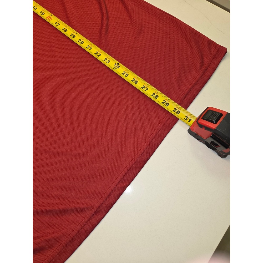 Nike Mens Legend Dri-FIT Training T-Shirt Red Heather Gym Workout Tee XXL - Picture 6 of 7